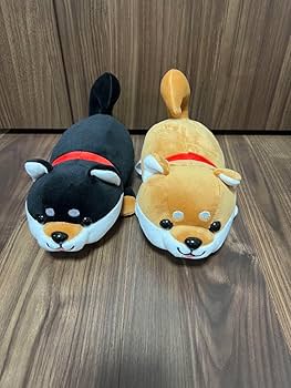 Amazon.co.jp ㈱CUTE ハッピーまめしば 豆柴 柴犬 ぬいぐるみ 2